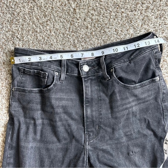 Levi’s 721 High Rise Skinny Jeans Black Denim Casual 30 - Picture 9 of 11